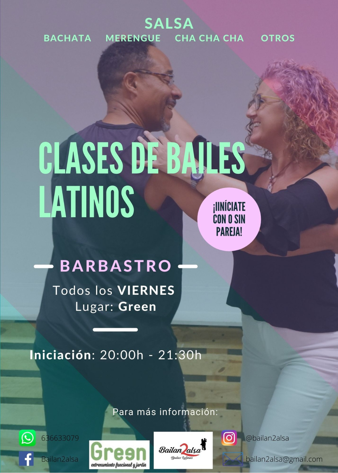 Clases de Bailes Latinos