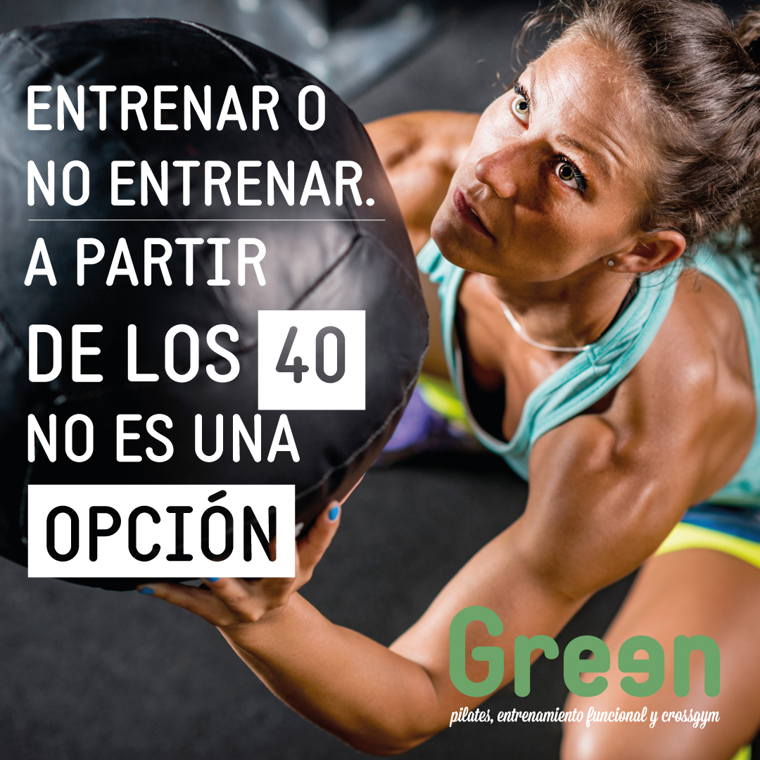 Entrena a partir de los 40!
