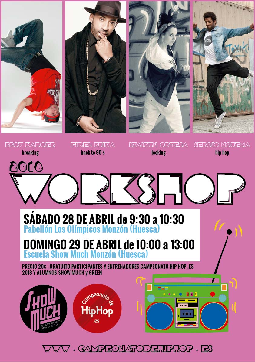 Whorkshops Hip Hop 2018